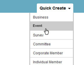 Easy event creation for membership organisations 
